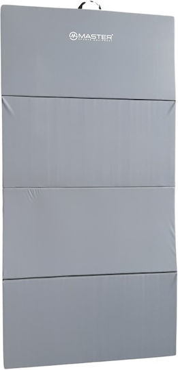 Master Сгъваем Матрак За Фитнес Пилатес Сив 240x120x5см