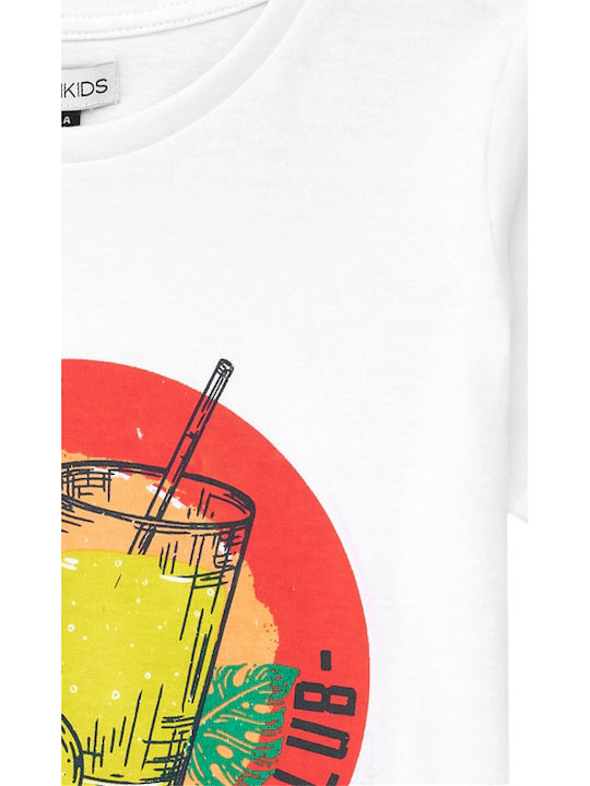 Παιδικό T-shirt White