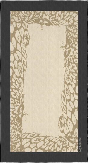 Guy Laroche Velour Printed Black 175x100cm