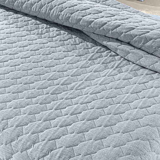 Guy Laroche Kiara Σετ Υπέρδιπλο Blue 220x240cm 2τμχ