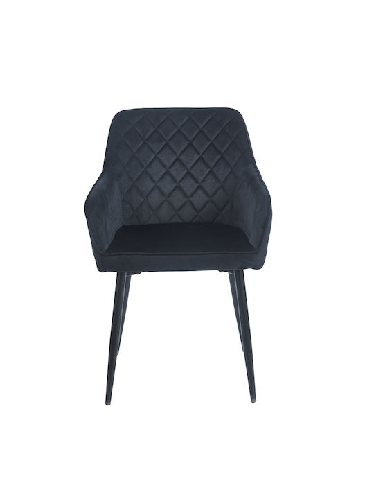 Siena Bergère Black 68x56x56cm