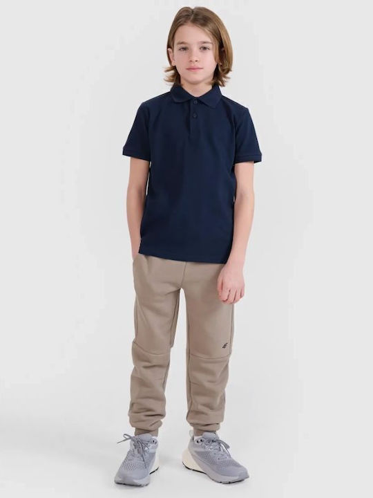 Kinderpolo Kurzarm Marineblau