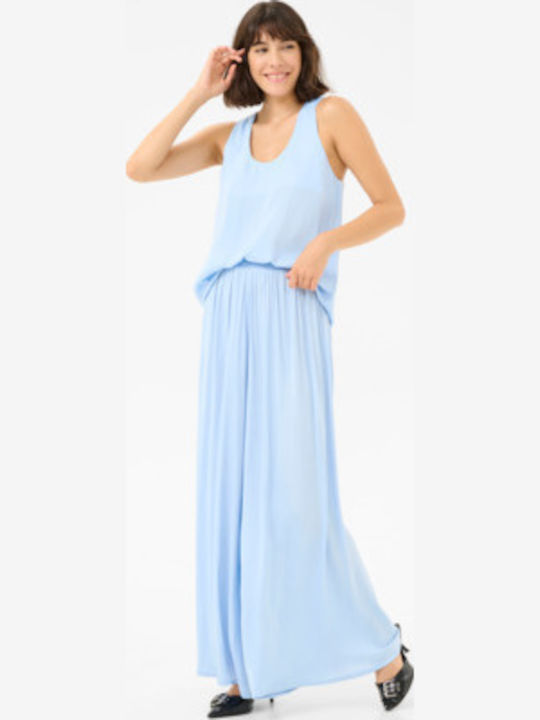 Women's Blouse Sleeveless Light Blue