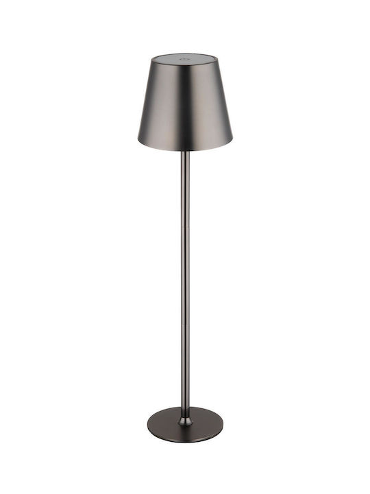 Globo Lighting Πορτατίφ LED με Γκρι Καπέλο και Βάση
