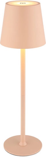 Globo Lighting Μεταλλικό Πορτατίφ LED με Πορτοκαλί Καπέλο και Βάση