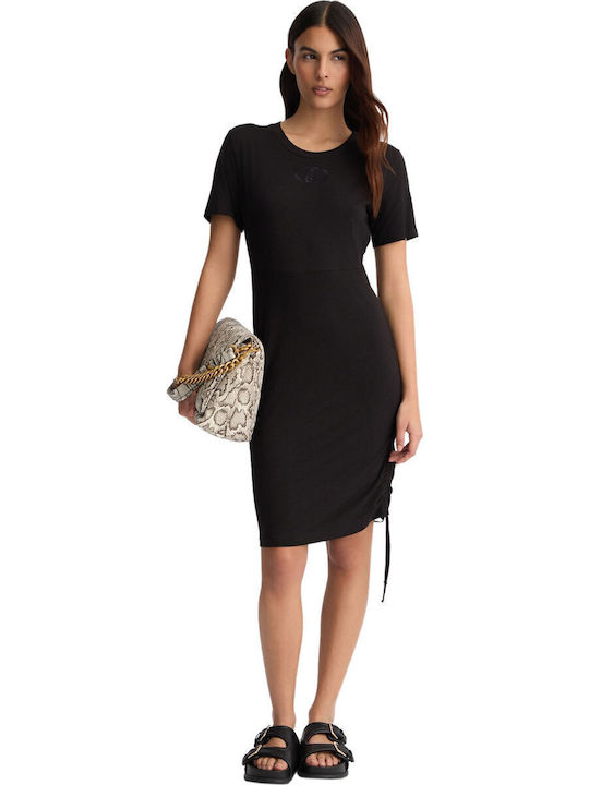 Sommer Damenkleid Schwarz