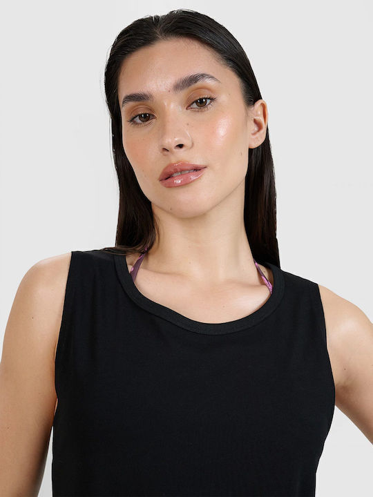 Καλοκαιρινό Mini Φόρεμα Total Black