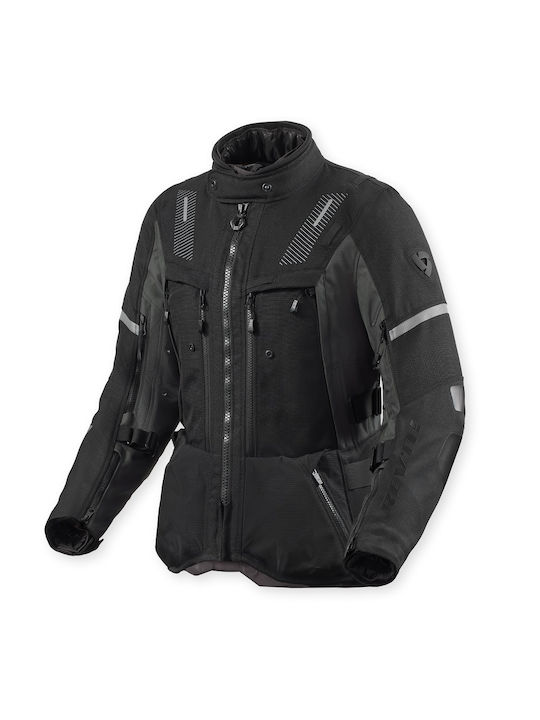 Rev'IT Sand 5 H2O Women's Motorcycle Jacket 4 Seasons Waterproof Black / Anthracite