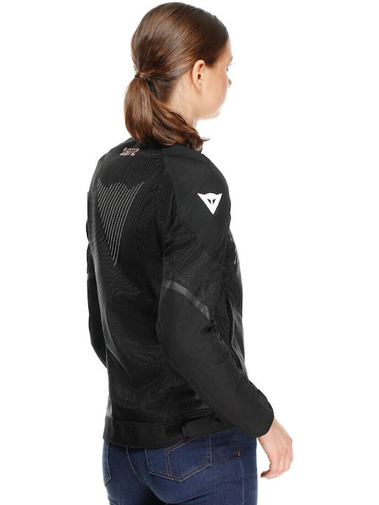 Dainese Herosphere Air Tex Дамско Мотоциклетно яке Black/White/Peach
