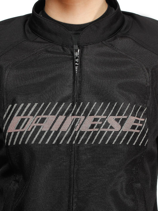 Dainese Herosphere Air Tex Дамско Мотоциклетно яке Black/White/Peach