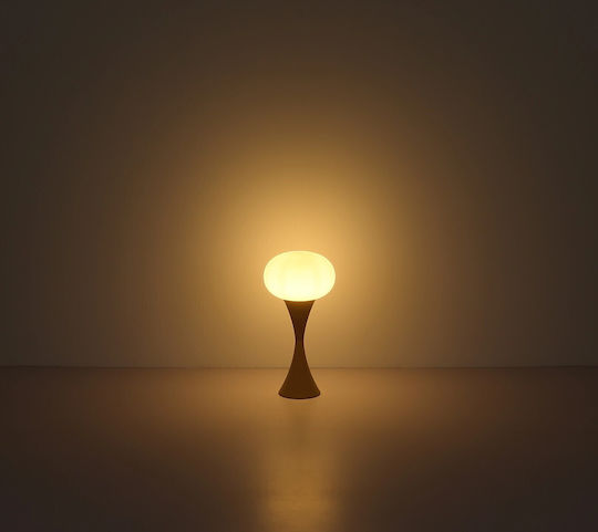 Globo Lighting Декоративна Лампа с Цокъл за Крушка E14 Бежов