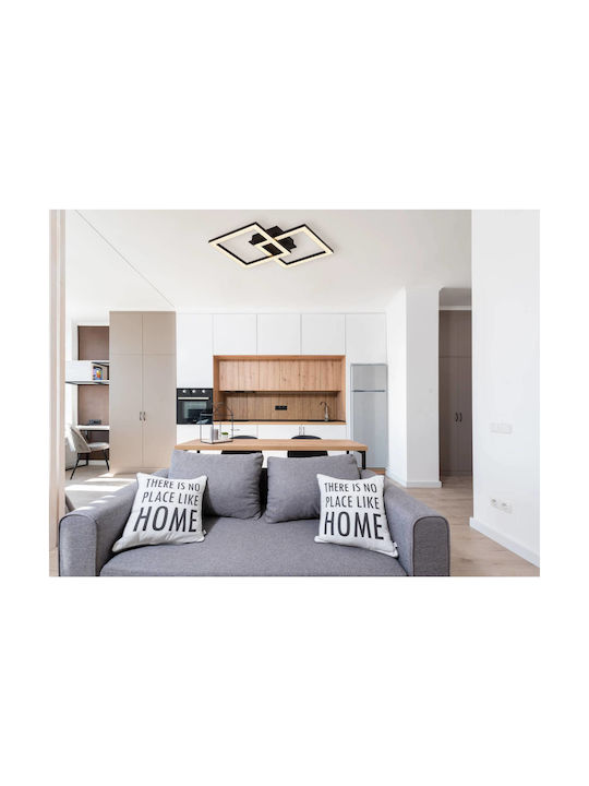 Globo Lighting Deckenleuchte Transparent mit Integrierter LED