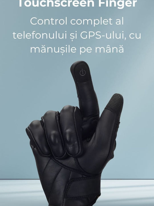 De vară Bărbătești Mănuși de motocicletă Din piele Impermeabil Negre