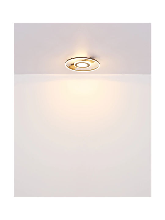 Globo Lighting Deckenleuchte Schwarz mit Integrierter LED