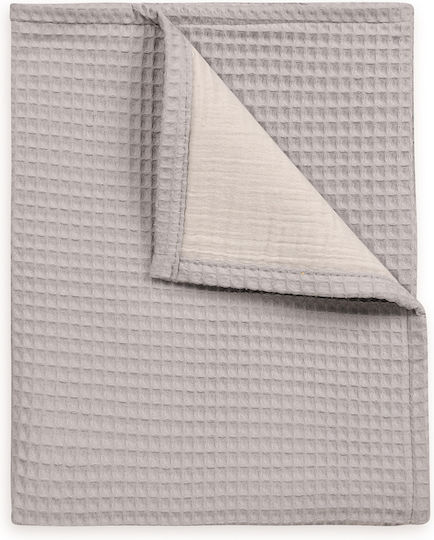 Matex Blanket Nursery Swaddling Blankets Waffle Gray 75x100cm