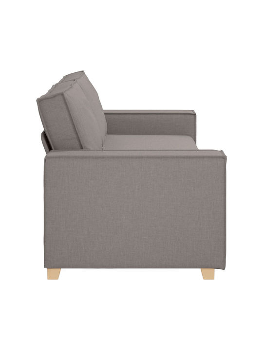 Canapea Cu Trei Locuri Crem 220x78x84 cm