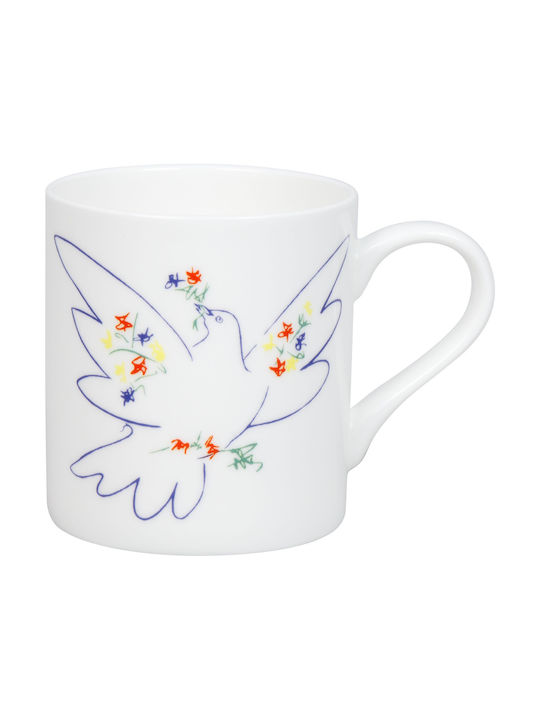 Konitz La Colombe Du Festival Picasso Art Mug from Porcelain White 400ml