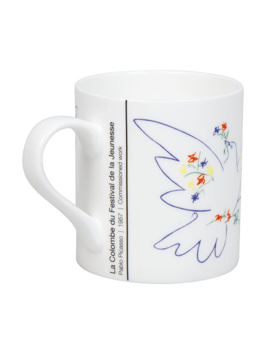 Konitz La Colombe Du Festival Picasso Art Mug from Porcelain White 400ml