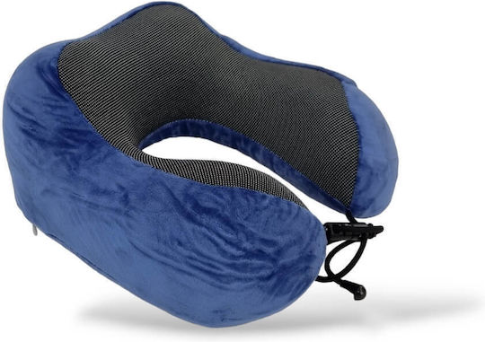 ACP Μαξιλαράκι Ταξιδίου Memory Foam Μπλε