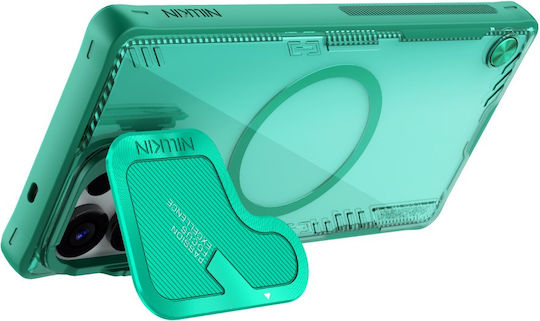 Samsung Galaxy S25 Ultra Case Armored Nillkin Icelade Prop Magsafe Green