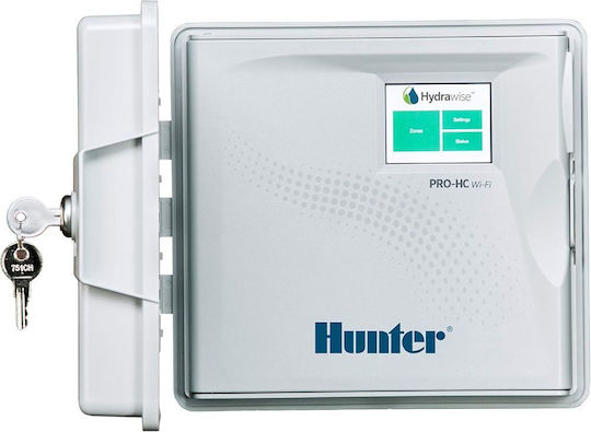 Hunter Industries Hydrawise Разработчик на поливане Стенен Електрически 12 Разпределения с Wi-Fi