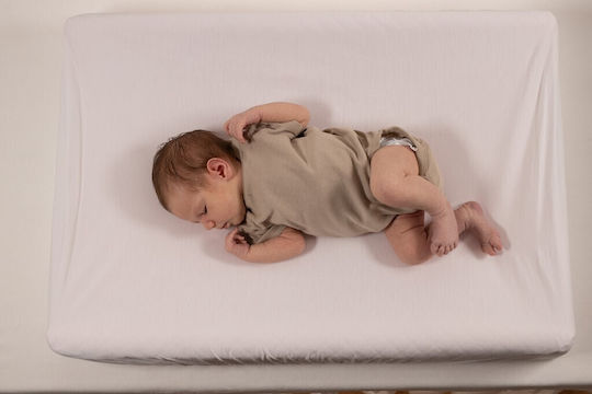 Matex Changing Pad Cover made of Fabric White 50x70cm