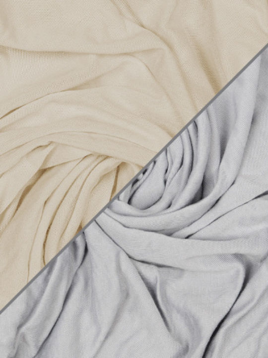 Matex Changing Pad Cover made of Fabric Beige 50x70cm