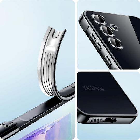Θήκη Samsung Galaxy A55 5g Electro Magsafe Μαύρη + Γυαλί Οθόνη