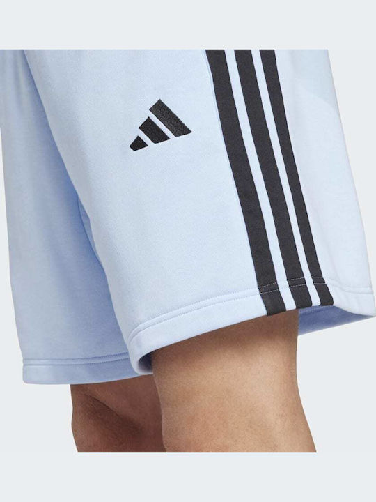 Essential 3-stripes French Terry Ανδρική Βερμούδα Μπλε