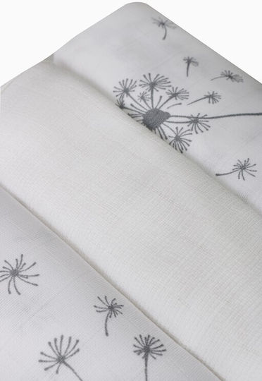 Matex Swaddle Blanket 70x80cm. 3pcs