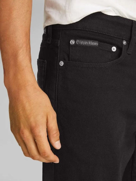 Herrenshorts Jeans Black