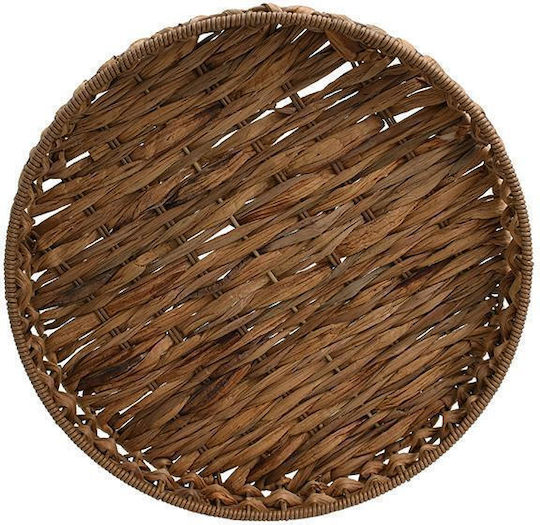 Fylliana Wicker Round Decorative Tray 3pcs
