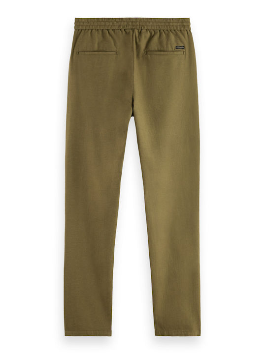 Warren Pantalon Bărbați Cu Linie Straight Kaki