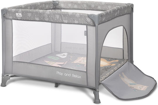 Lorelli Play Laufstall mit Matratze Gray 100x100cm