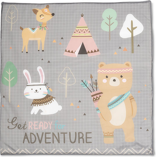 Lorelli Play Laufstall mit Matratze Gray 100x100cm