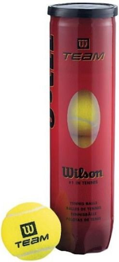 Wilson Team Practice Mingi Tenis Practică 4buc