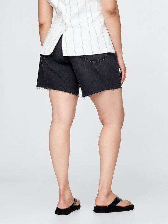 Damen Bermuda Jean Black