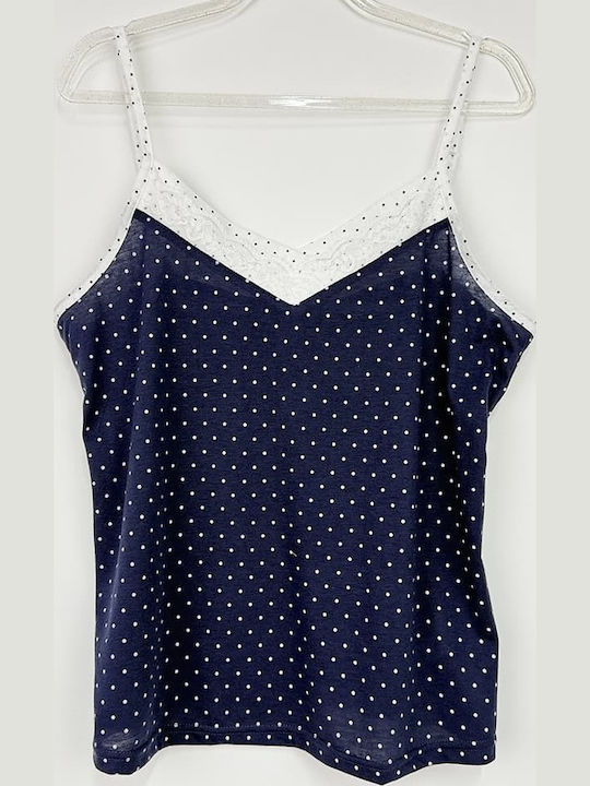 Caress Sommer Babydoll Navy Blue