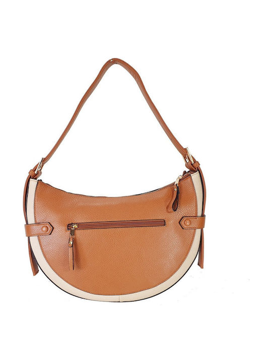 Leather Women's Bag Shoulder Tabac Brown