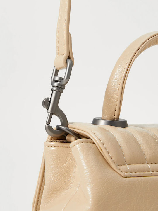 Damentasche Umhängetasche Beige
