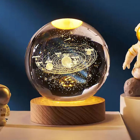 Φωτιστικό Σφαίρα LED Θερμό Λευκό Crystal Ball
