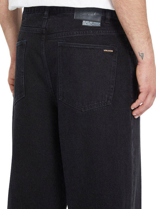 Chillow Men's Jeans Pants with Loose Fit Black