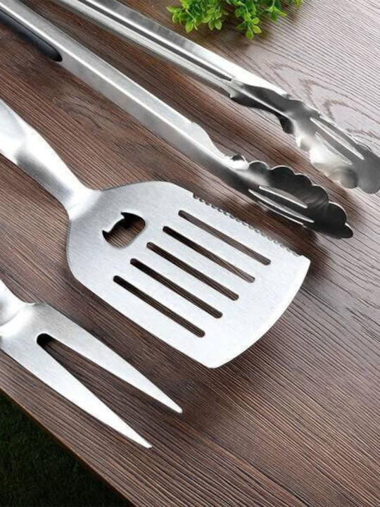 BBQ Collection Комплект от 3 барбекю инструменти с Шпатула и Пинсета