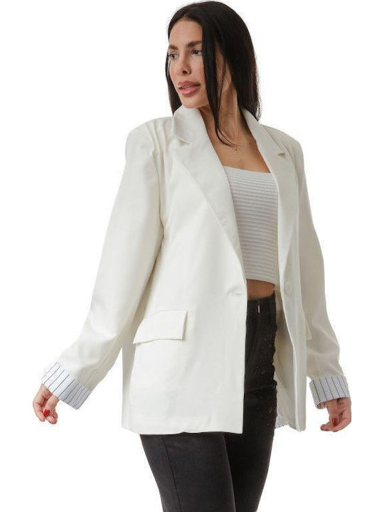 Silia D Женски Сако White