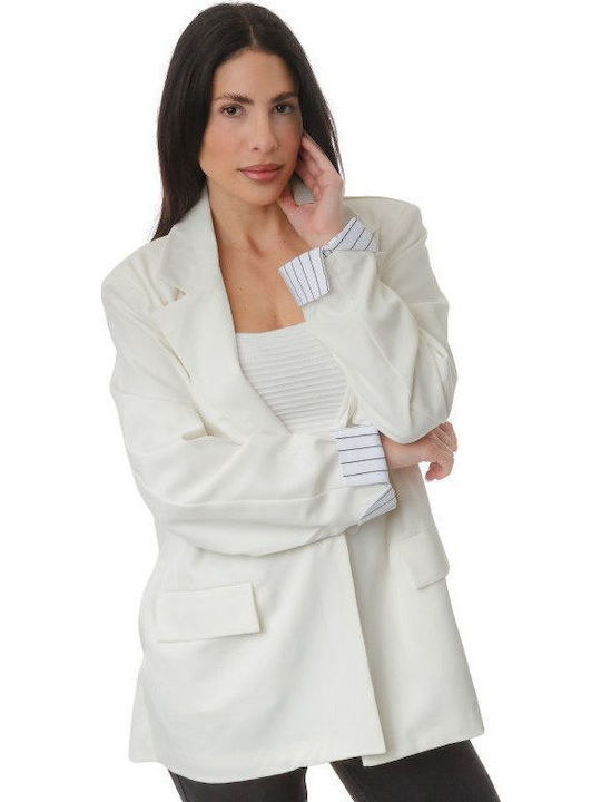 Silia D Женски Сако White