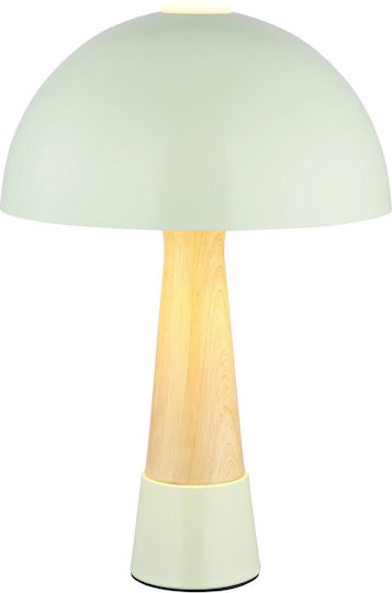 Globo Lighting Holz Tischlampe für E27 Fassung