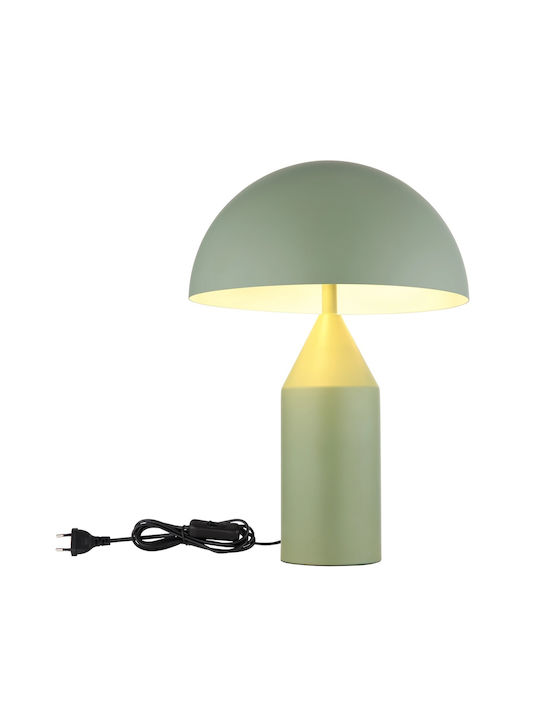 Globo Lighting Lampă de masă cu Abajur Verde și Bază