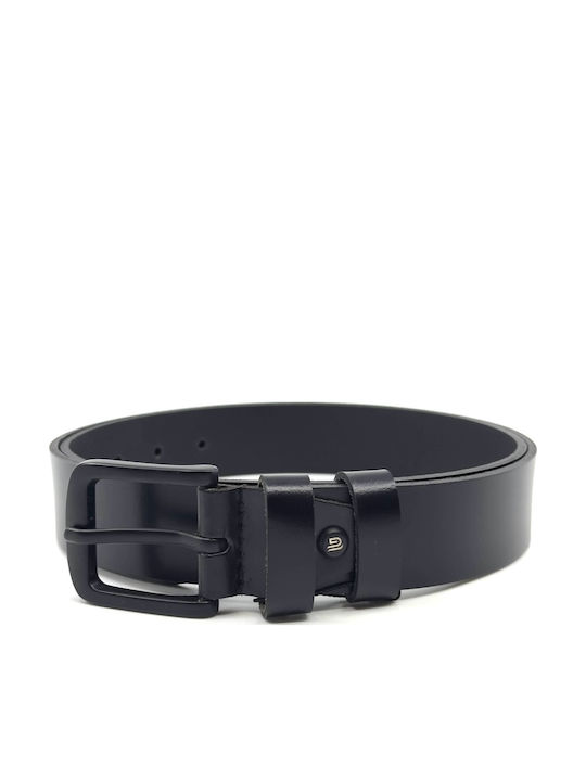 Men's Belt Leather Black