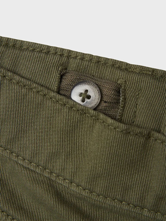 Kids' Shorts/Bermudas Fabric Deep Lichen Green