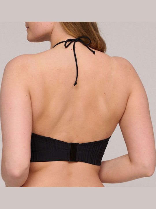 Strapless Bikini Top Μαύρο